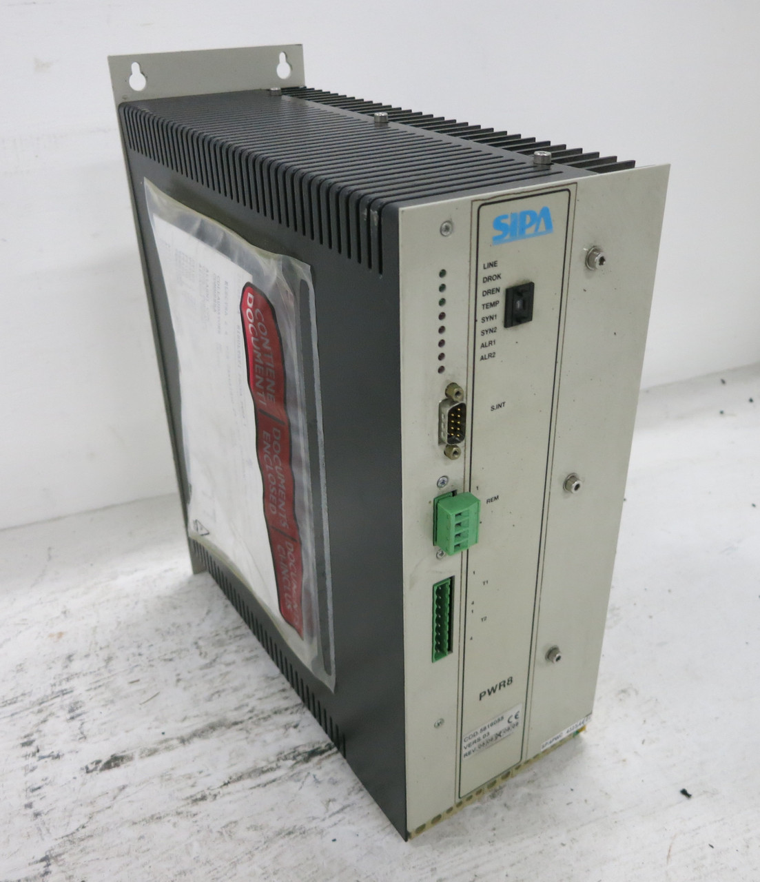 SIPA PWR8 8 Zone Output Control PLC Module SP/4PWC 4323 5816055